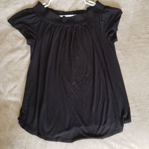 NY&Co. black boat-neck top